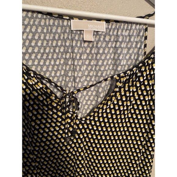 Michael Kors women Pre-Loved Good condition size XL color yellow with black - Picture 3 of 5